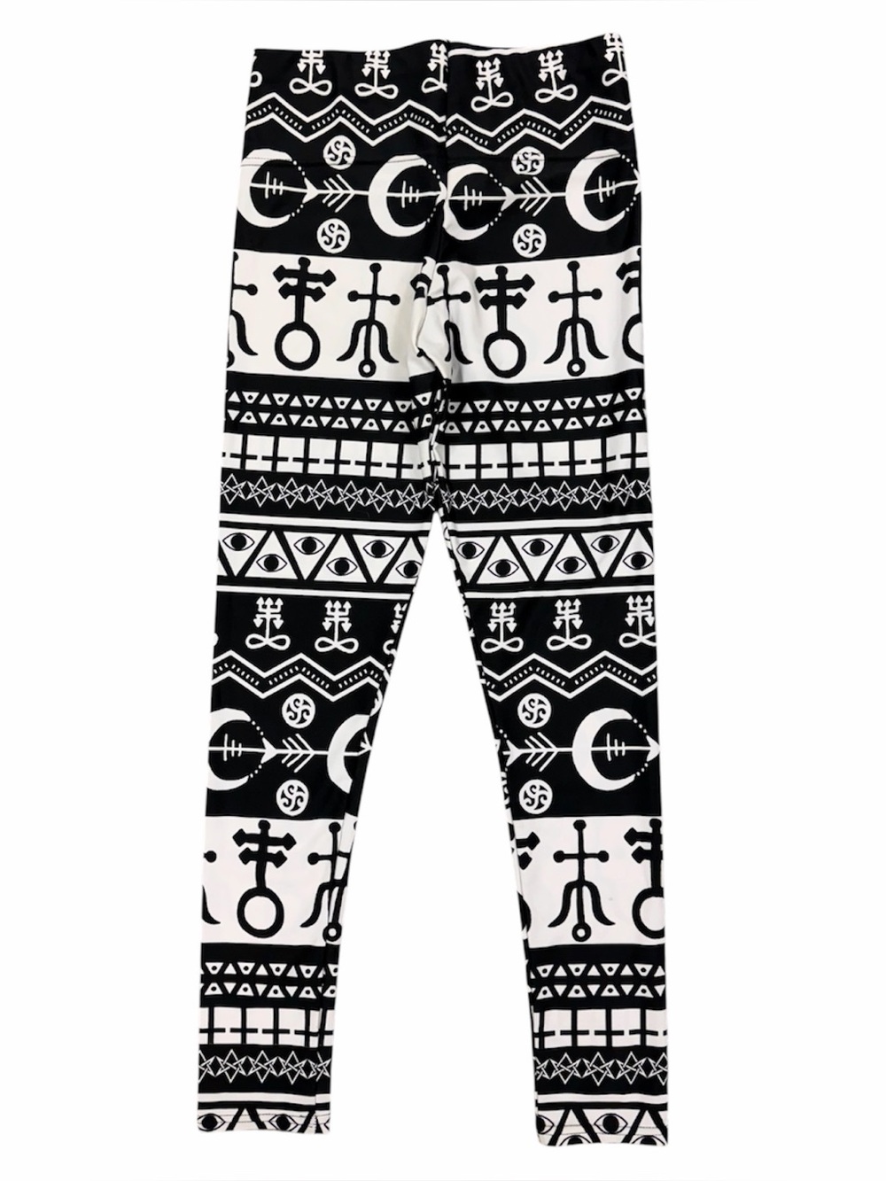 Rat Baby by Too Fast Clothing Gothic Pentagram Graphic Leggings
